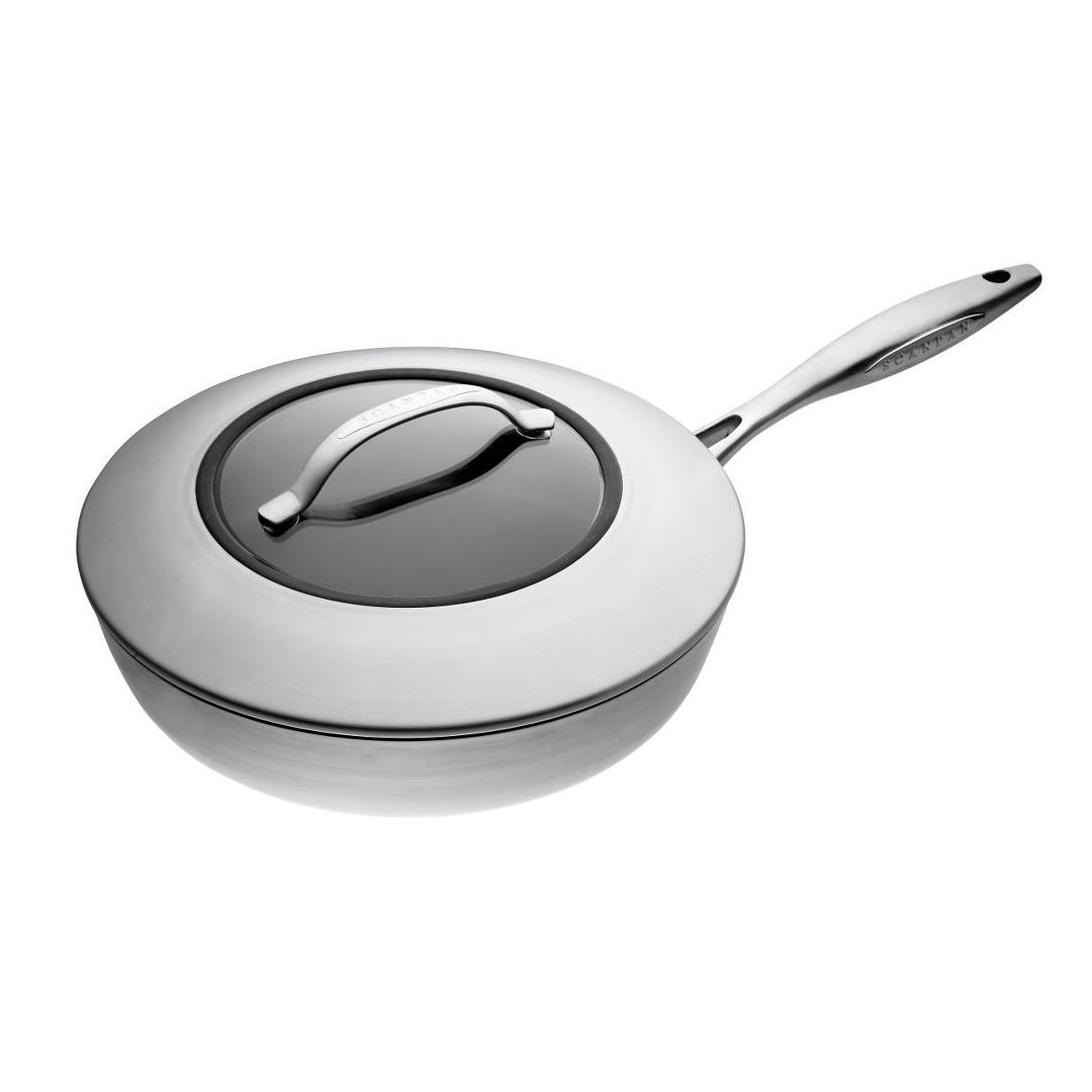 2.8 L CTX Stainless Steel Saute Pan with Lid