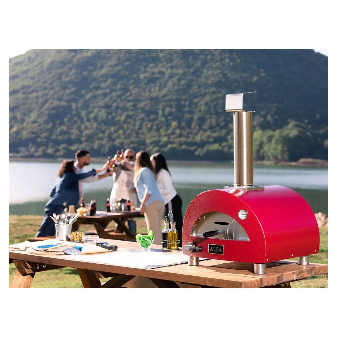 Pizza oven 2 Pizze - Red