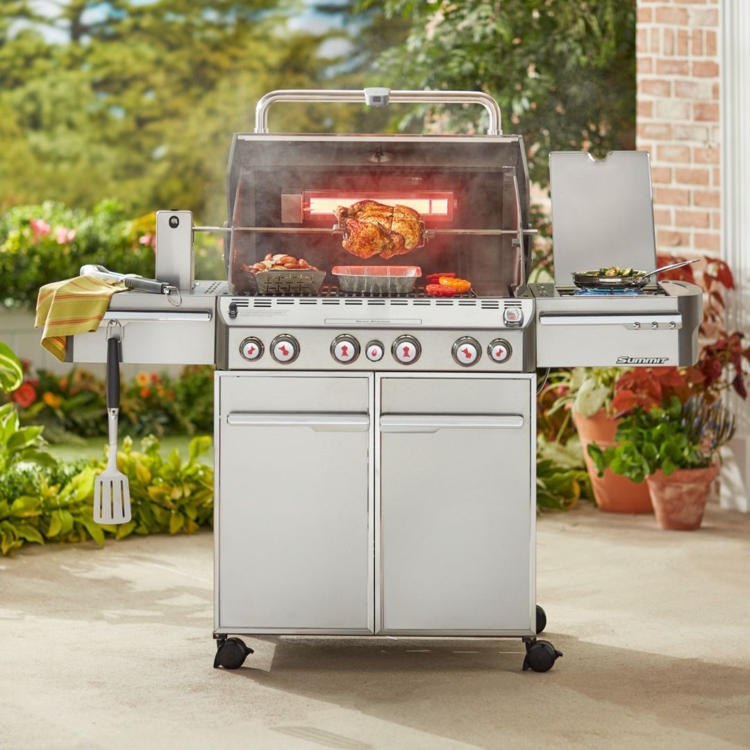 Summit S-470 Propane Gas Grill - Stainless Steel
