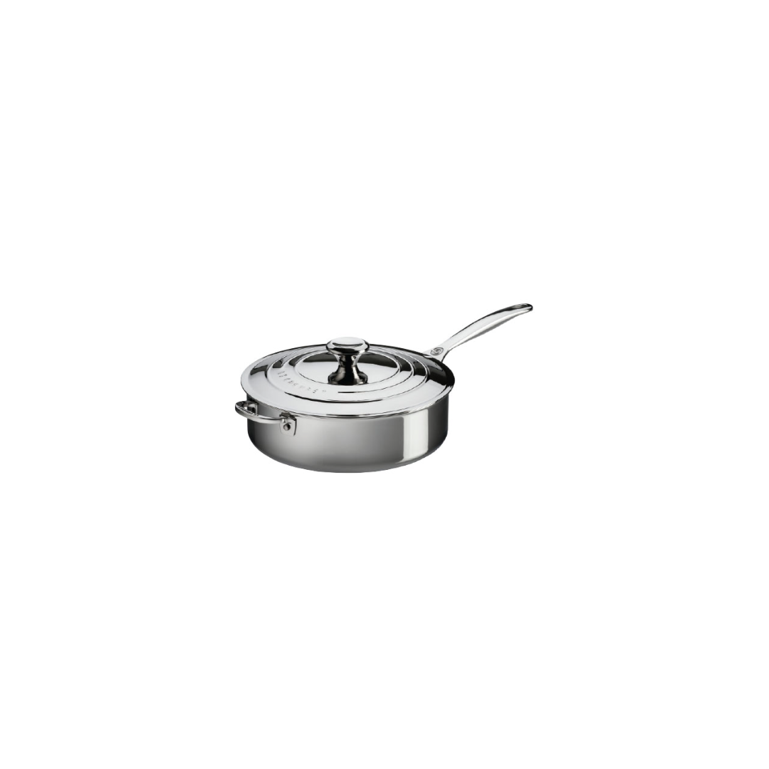 4.3 L Stainless Steel Saute Pan with Lid