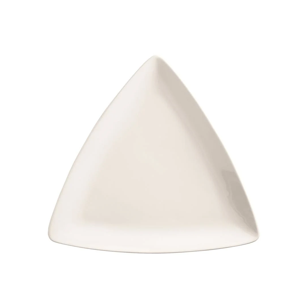 Assiette coupe triangulaire 11" - Porcelana