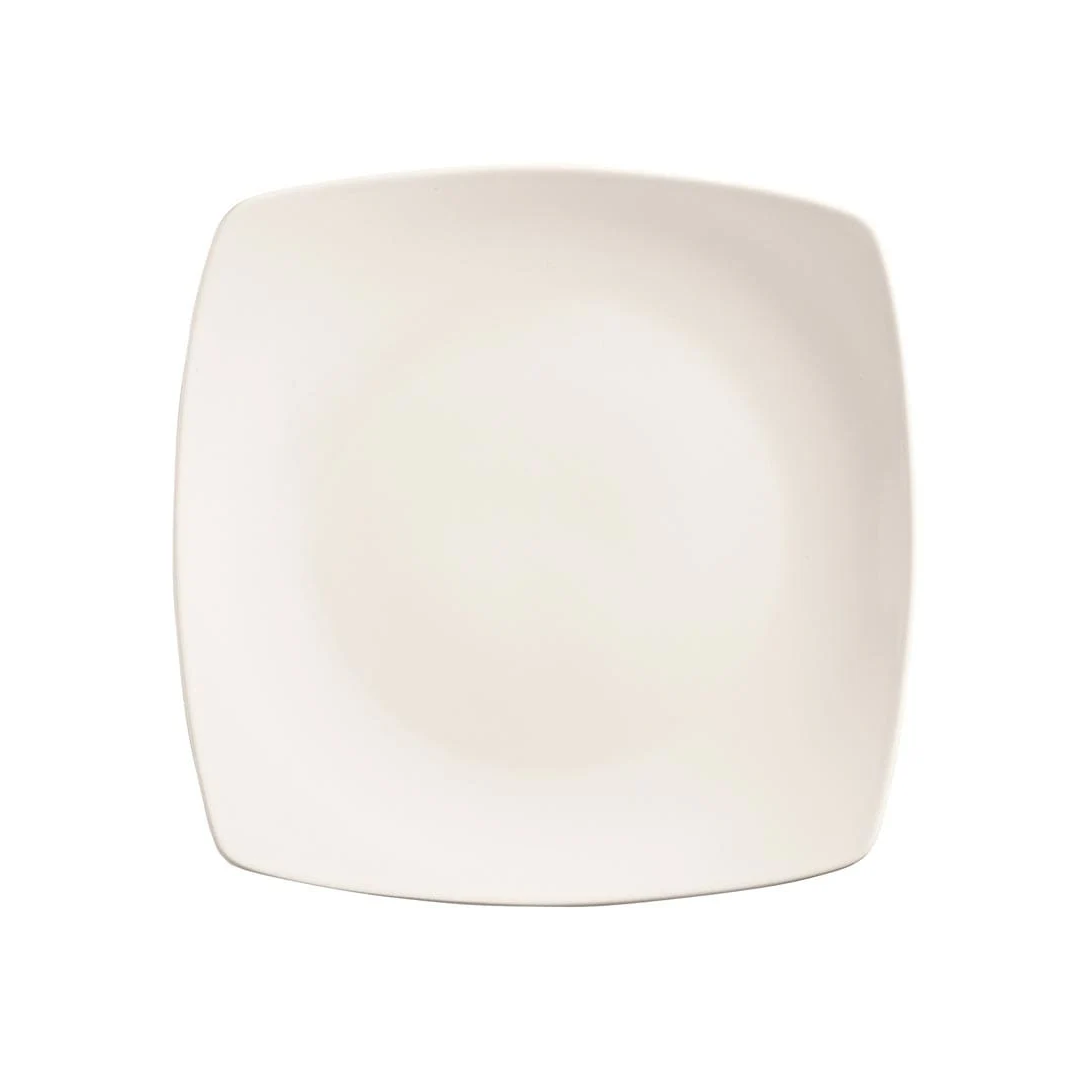 8.75" Square Coupe Plate - Porcelana