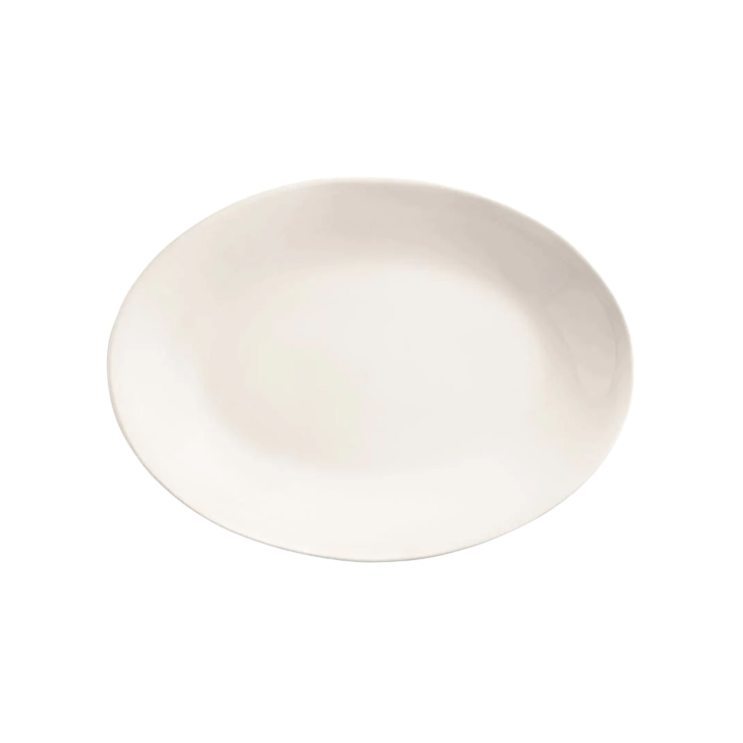 Assiette de service ovale 11,75" x 8" - Porcelana