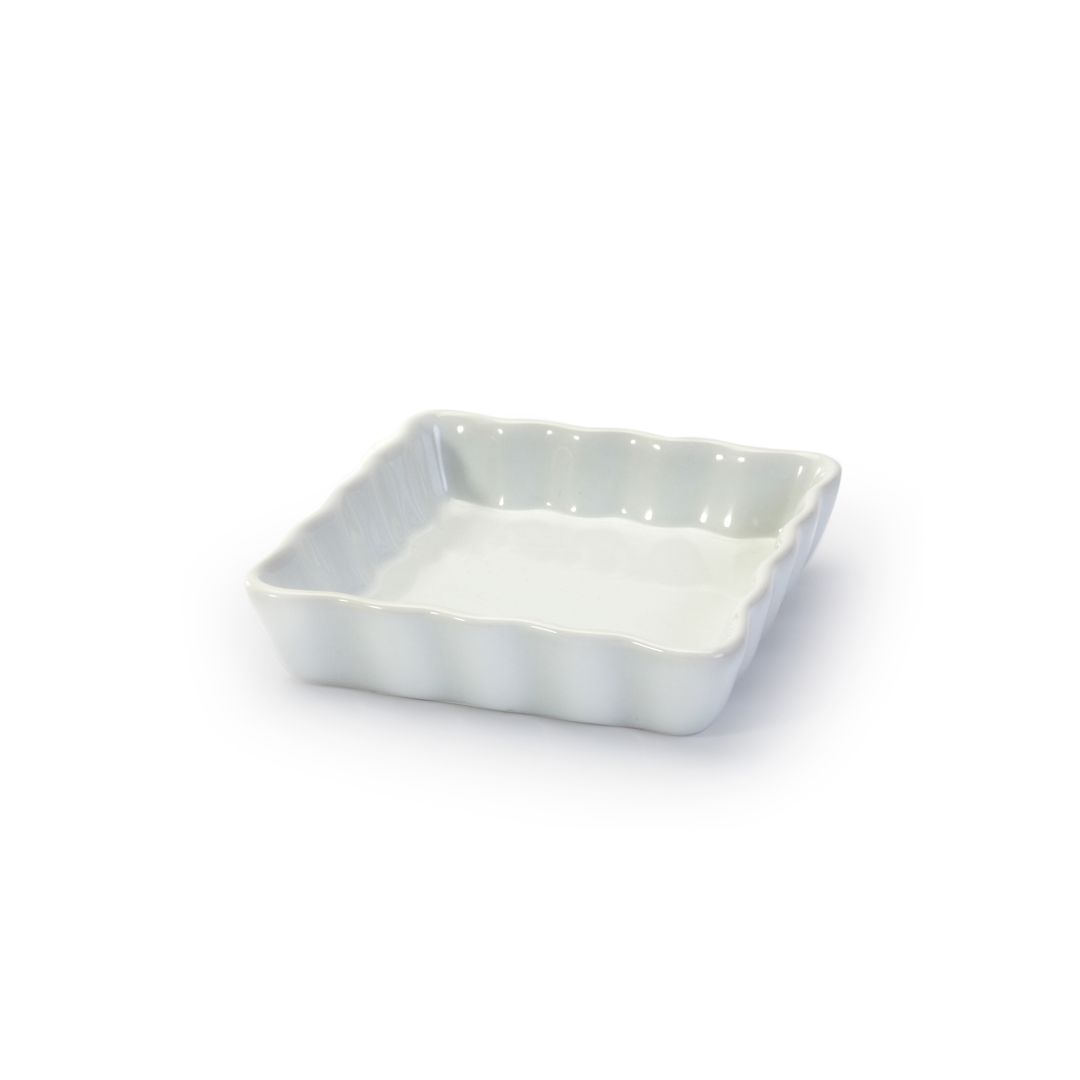 4.5" Porcelain Quiche or Pie Dish
