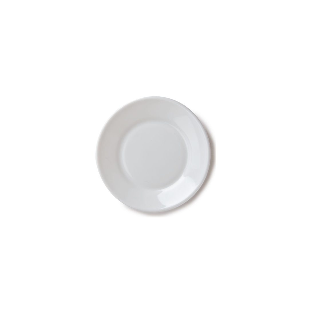 6" Round Plate - Opal Restaurant White
