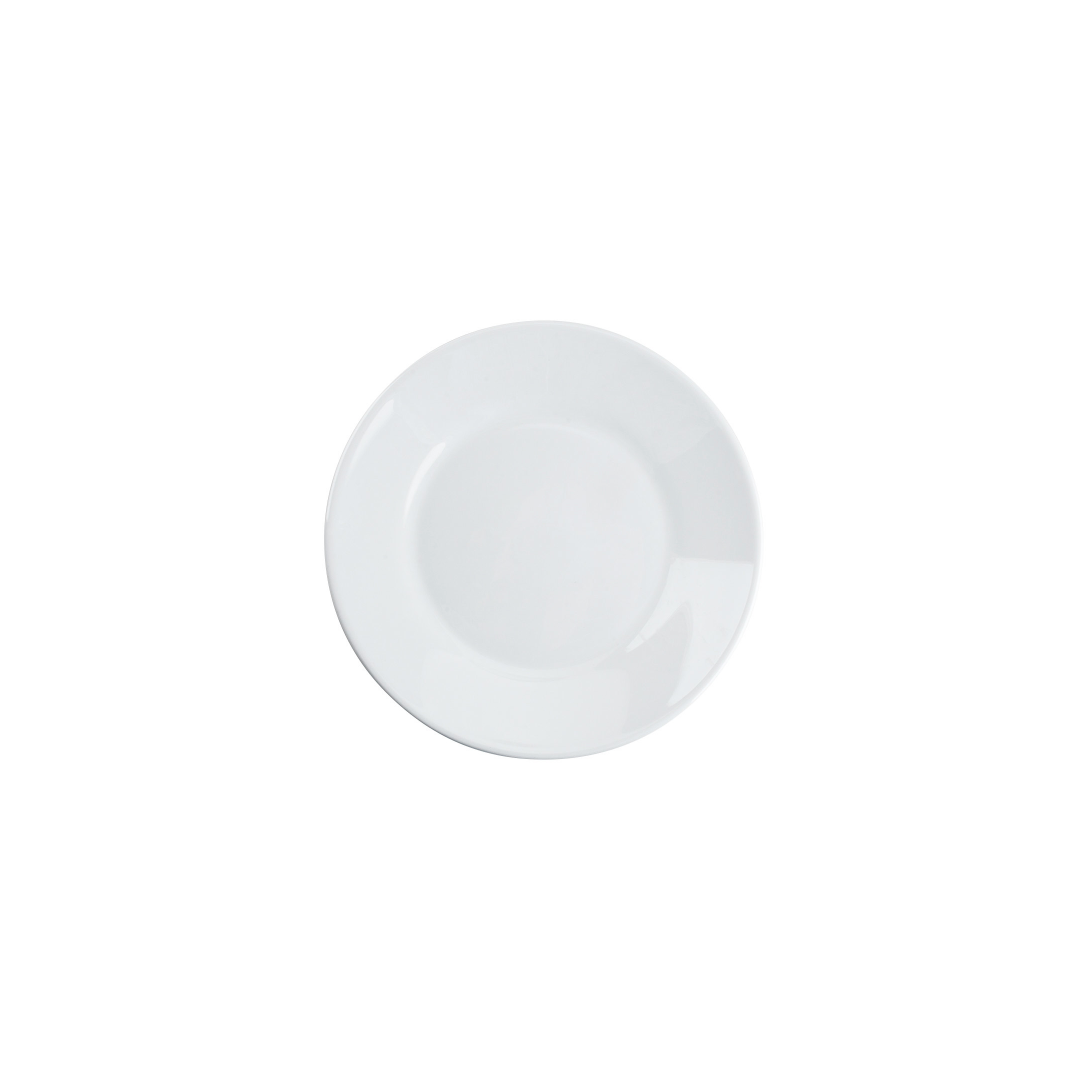 Assiette ronde 9" - Opal Restaurant White