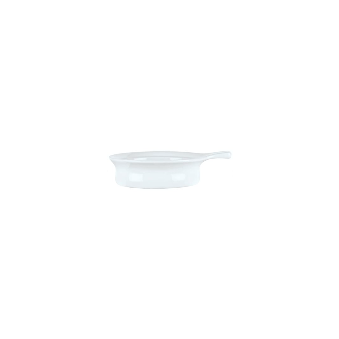 10 oz Round Casserole Dish - White