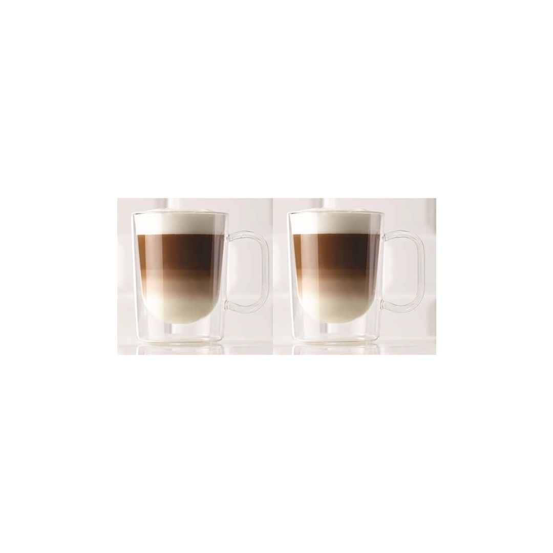 Ensemble de 2 Tasse Espresso en verre Grosche Turin - Tasses - Café Barista
