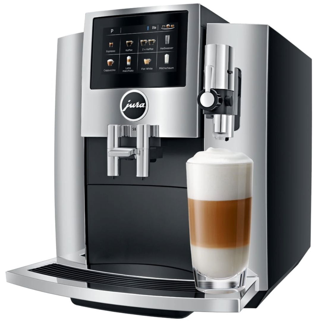 Machine à café automatique S8 - Chrome