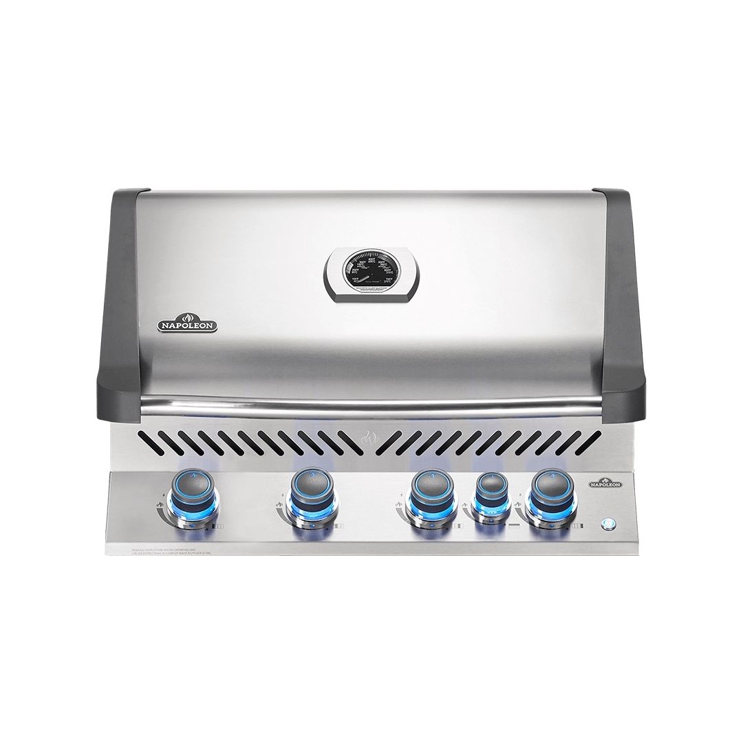 Prestige 500 RB Built-in Propane Gas Grill - Stainless Steel