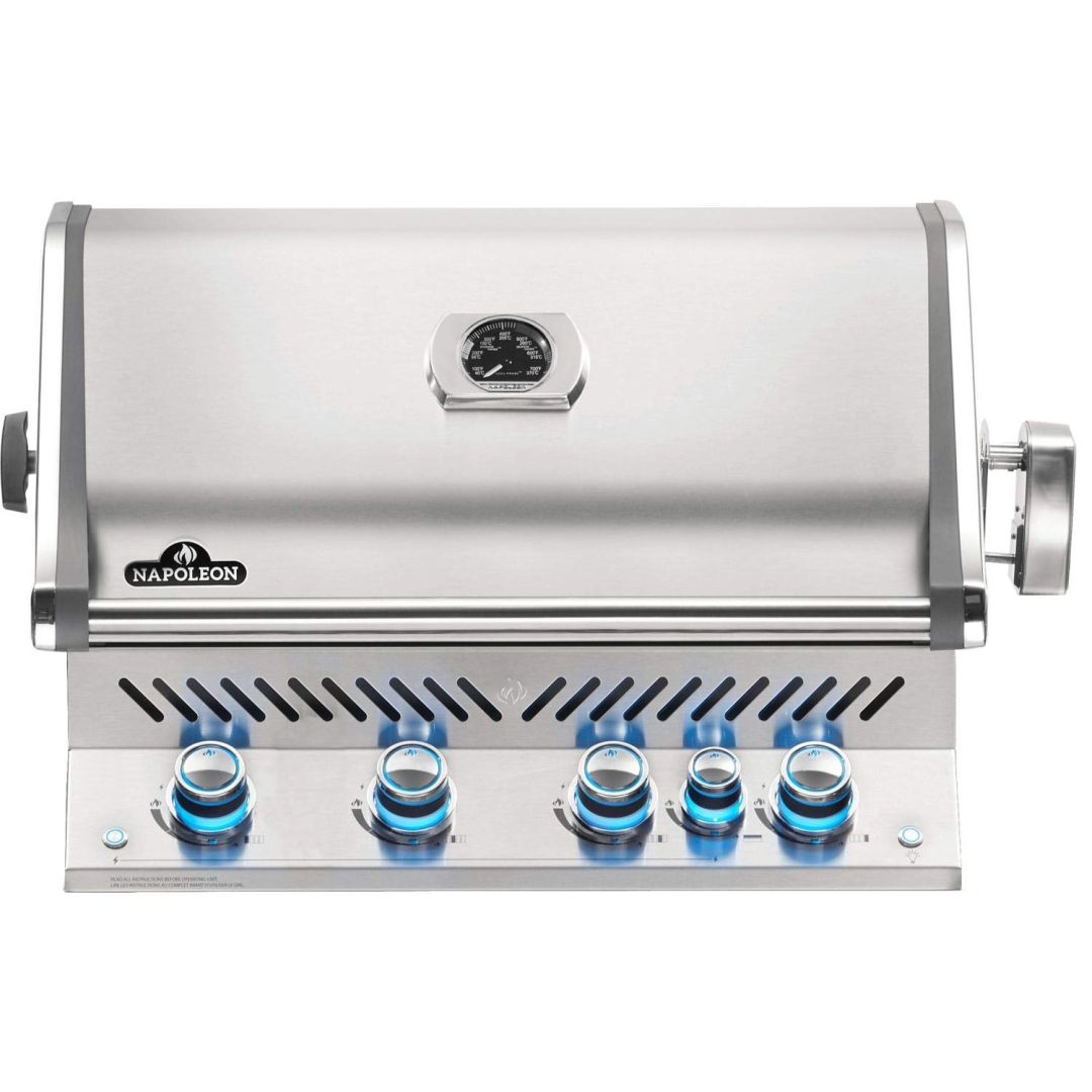 Prestige Pro 500 RB Built-in Propane Gas Grill - Stainless Steel