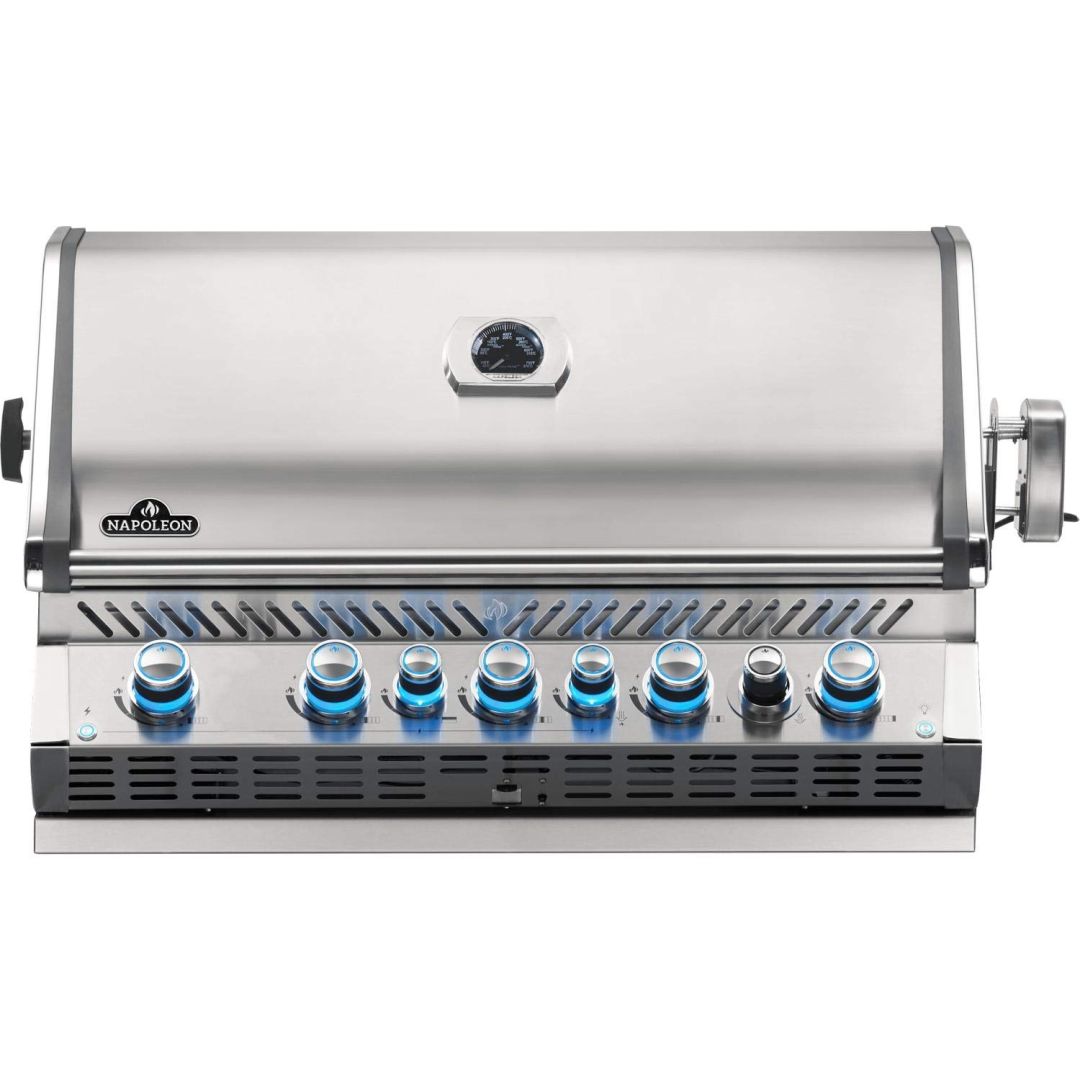 Prestige Pro 665 RB Built-in Propane Gas Grill - Stainless Steel