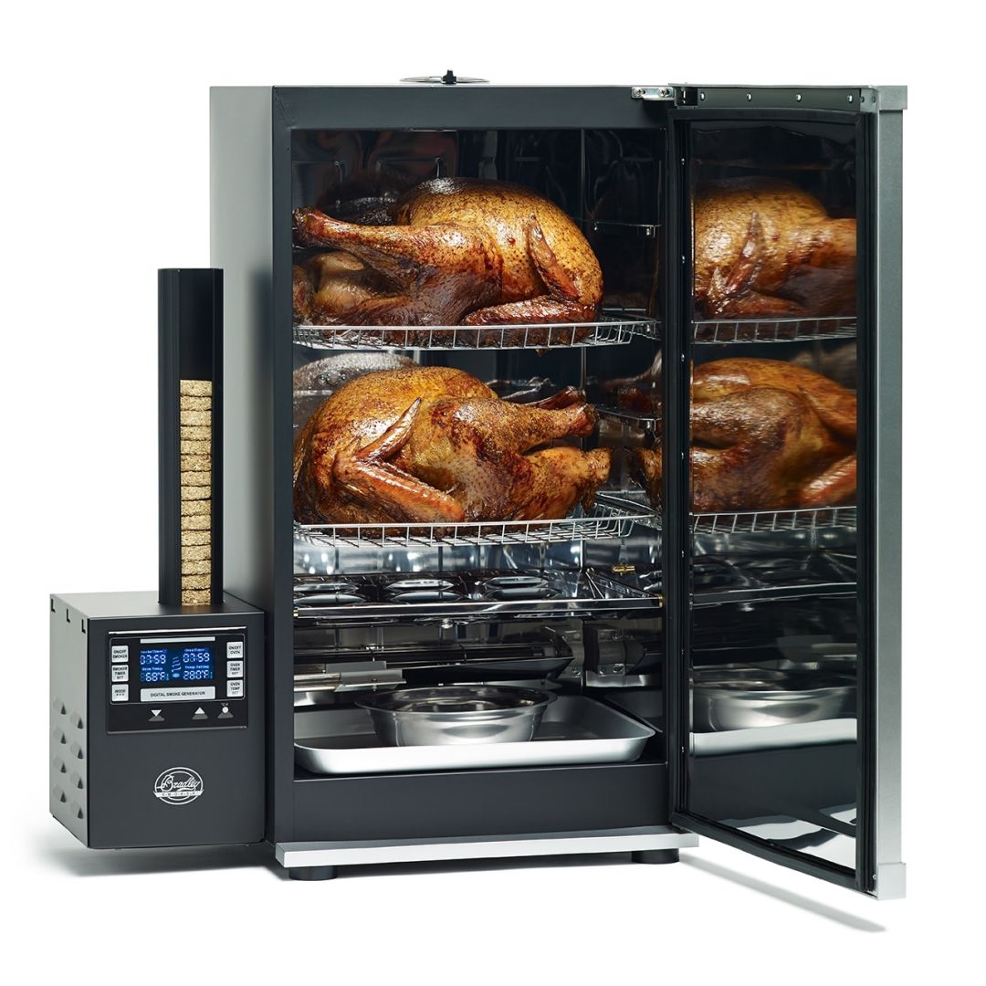 Four-Grate Electric Smoker
