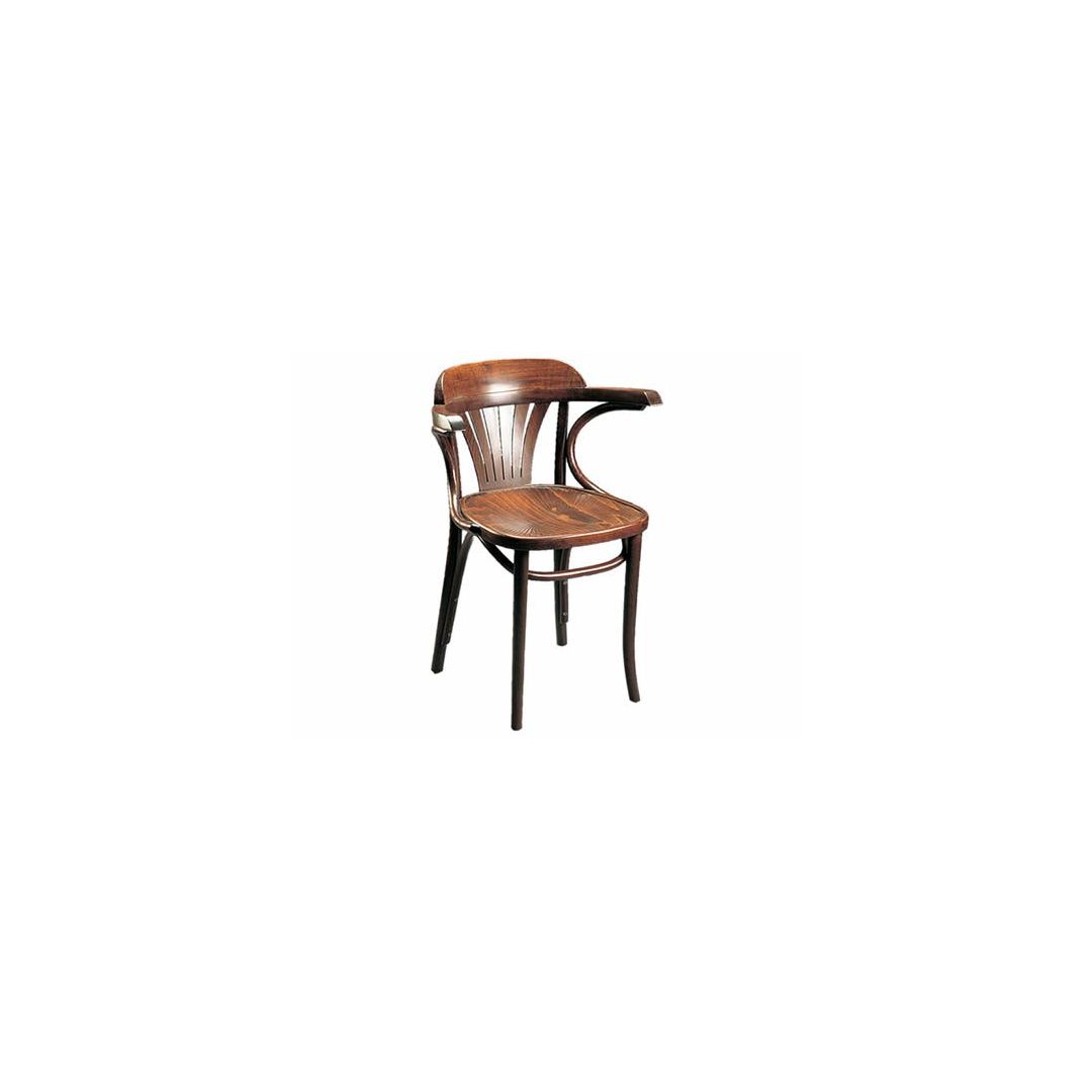 Chaise en bois -Cappuccino