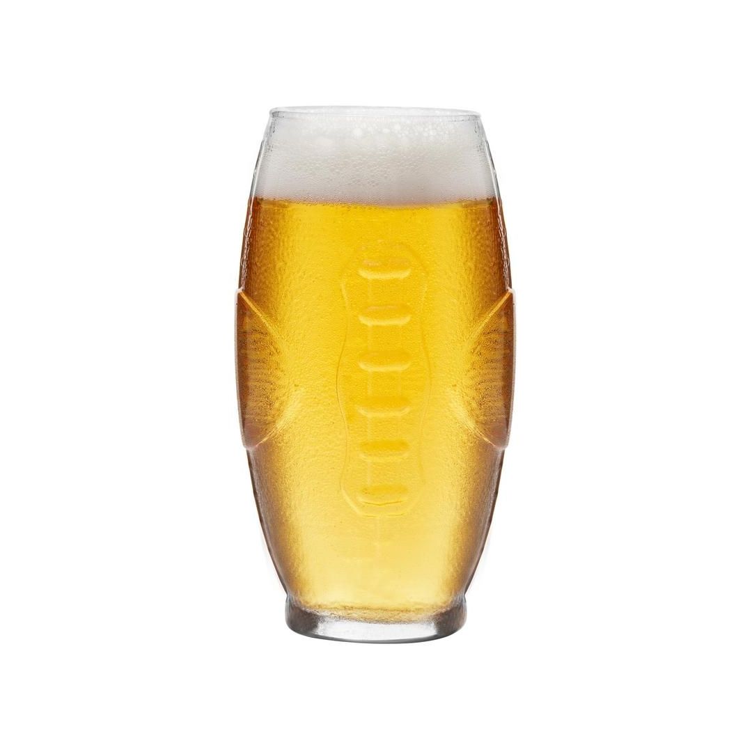 23 oz Football Beer Glass
