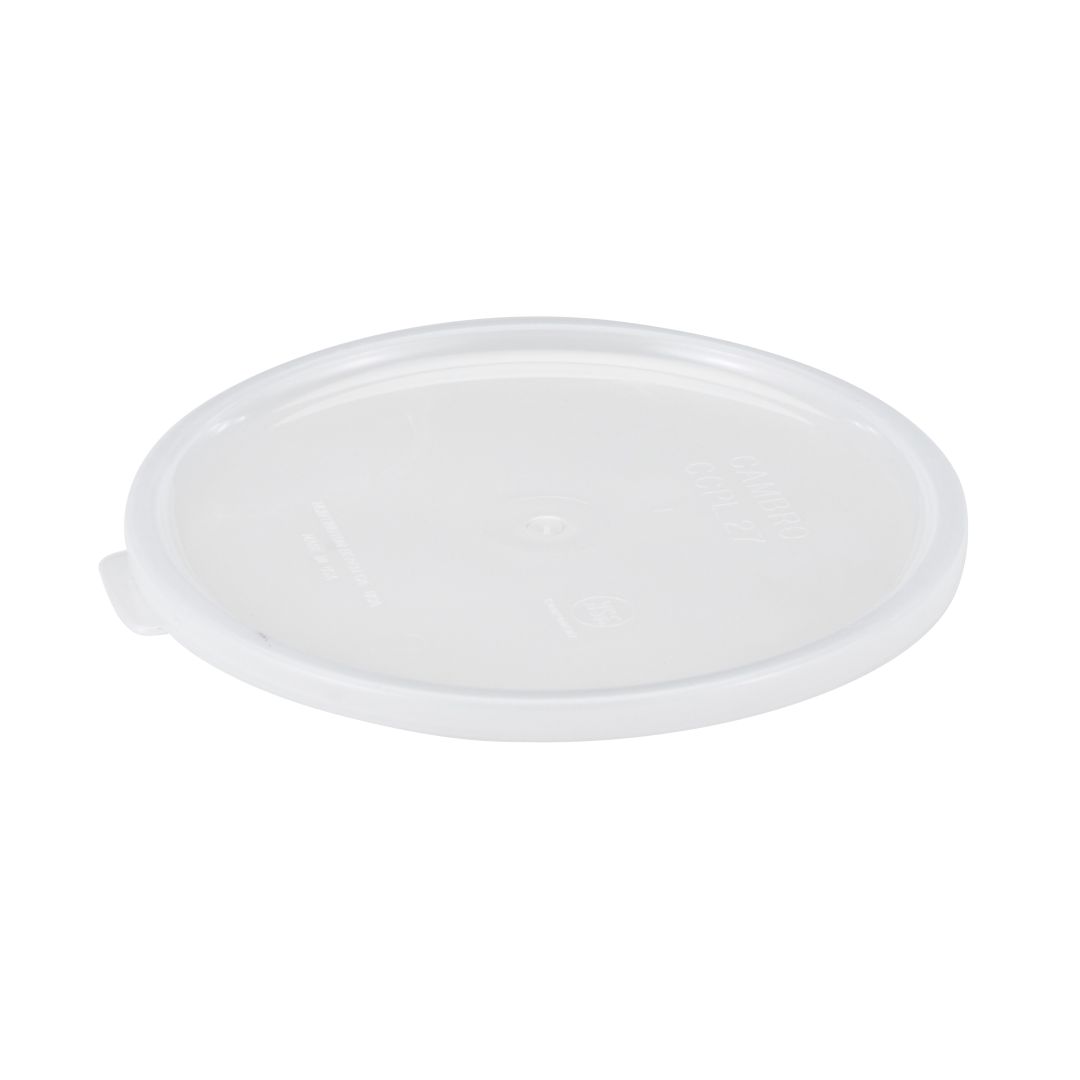 Lid for 1.4 and 2.55 L Round Containers - White