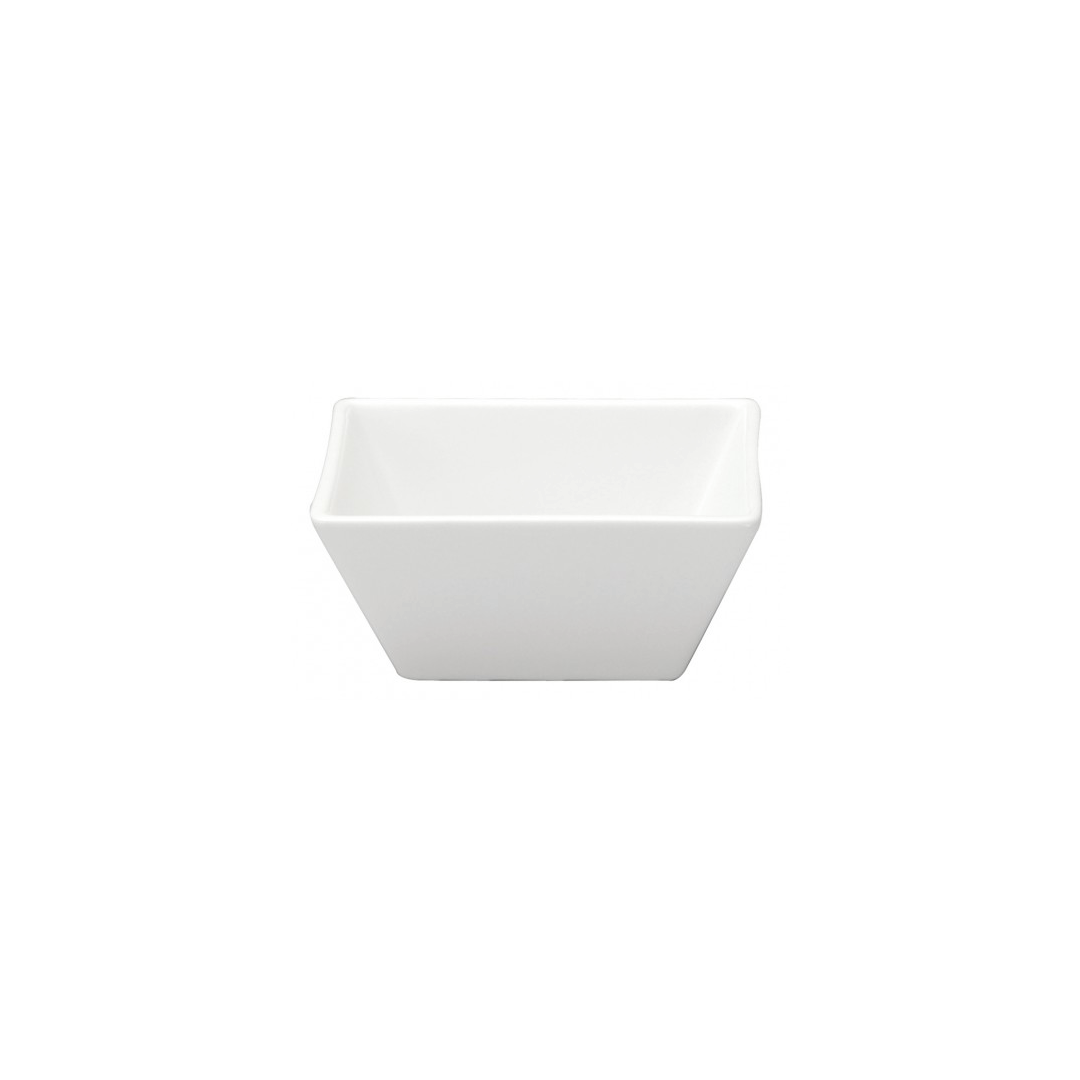 15.5 oz Square Bowl - Bright White Ware