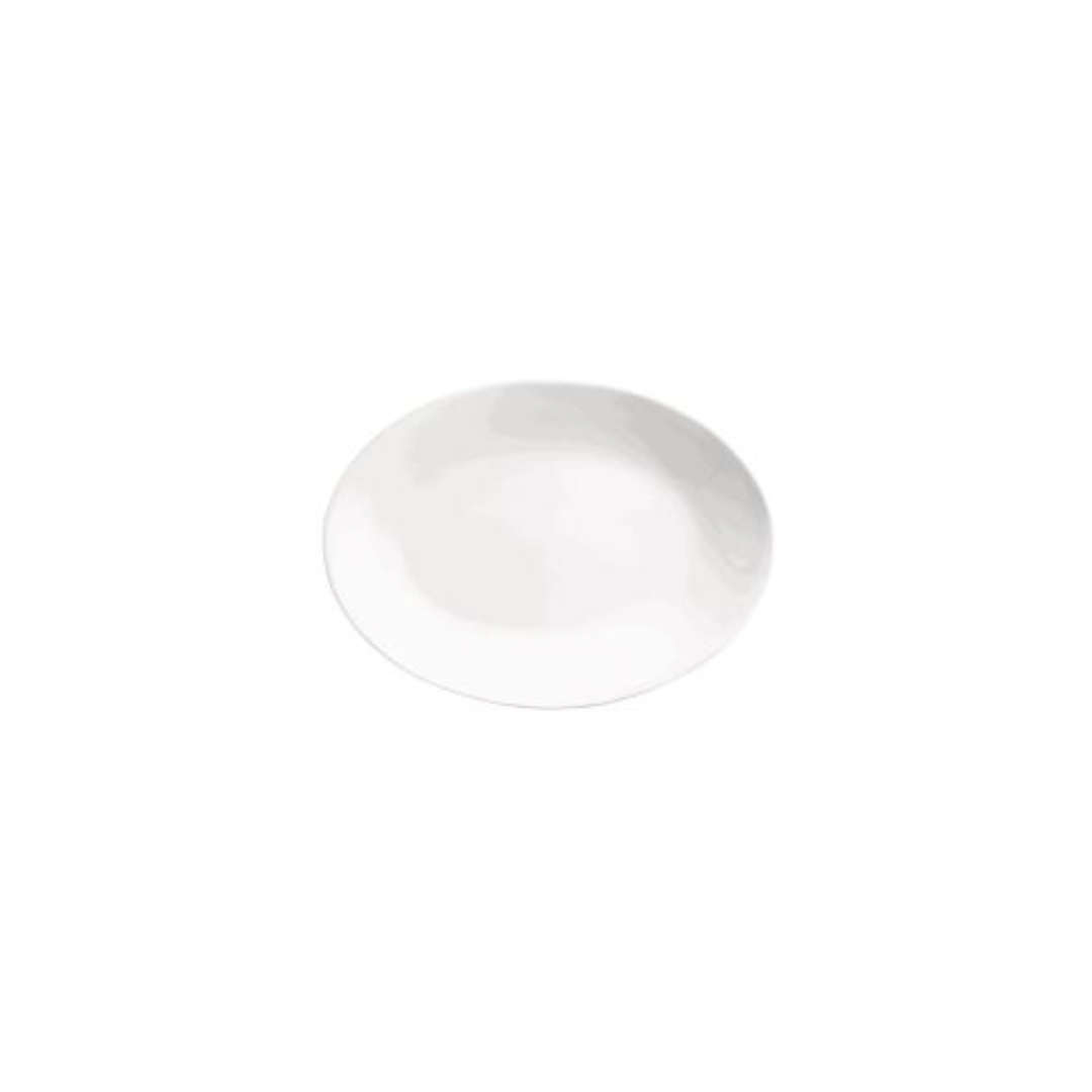 Assiette de service ovale 9,75" x 7,5" - Porcelana