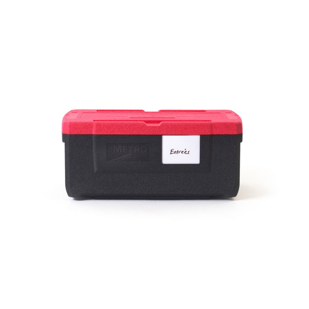 Mightylite 3 Pan Insulated Food Carrier - Red