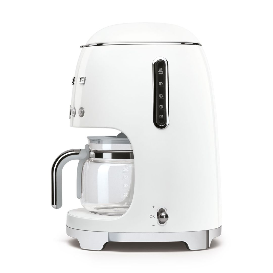 10-Cup Programmable Coffee Maker - White