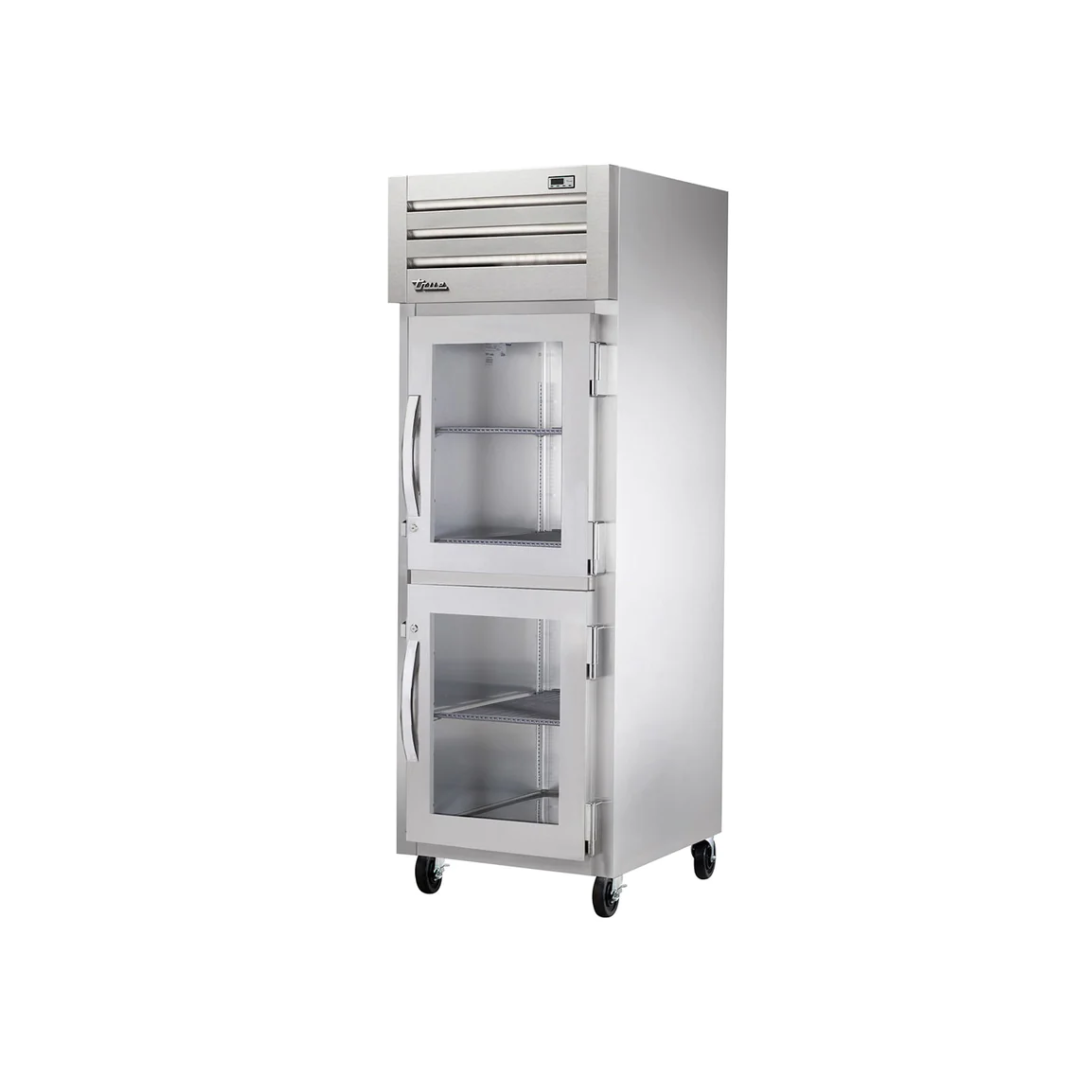 Réfrigérateur avec demie portes vitrées 30"  – 120/01/60