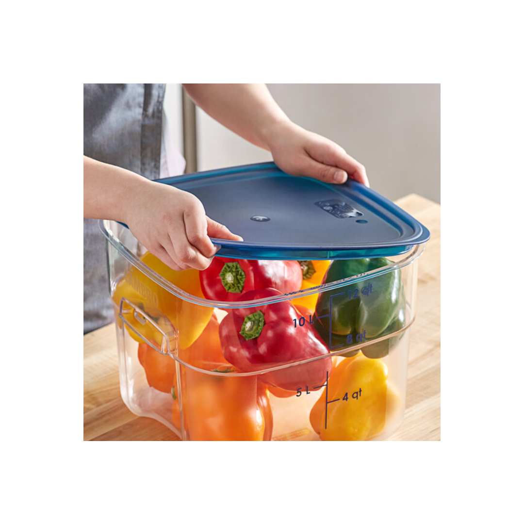 Lid for 12, 18, 22 qt container- Blue