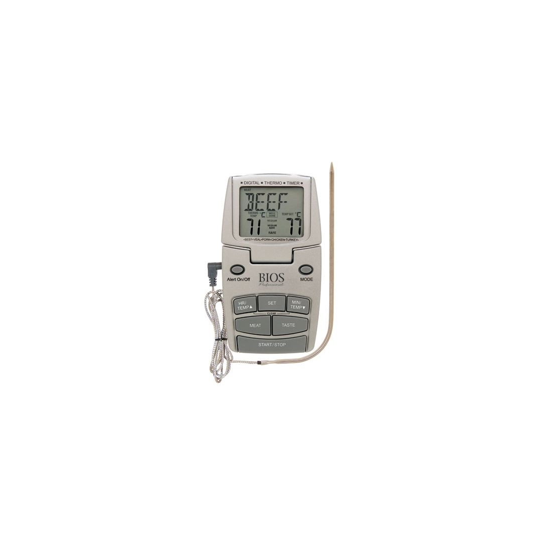 Thermomètre numérique à sonde (32°F à 392°F)
