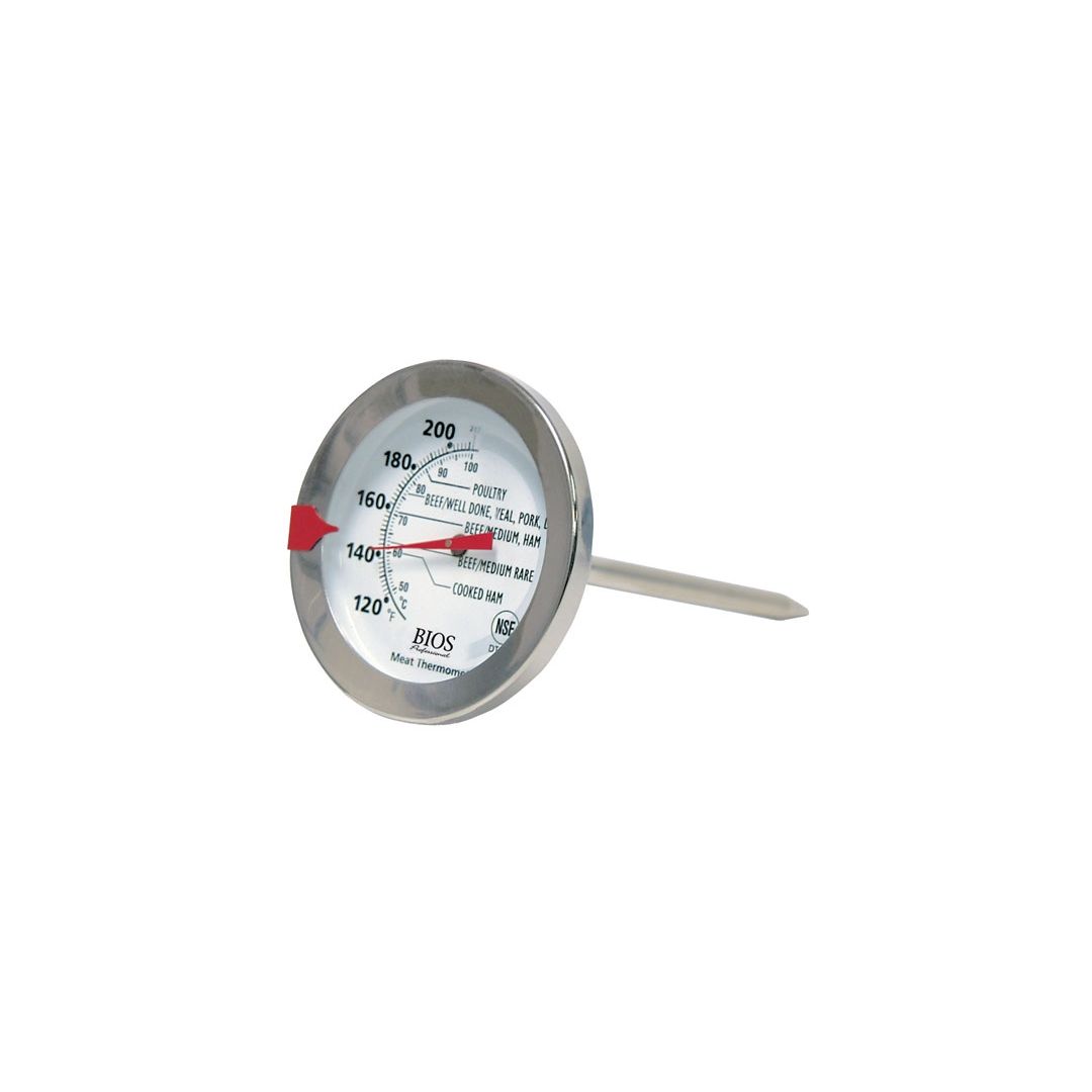 Thermomètre à viande et à volaille à cadran (120°F à 212°F)