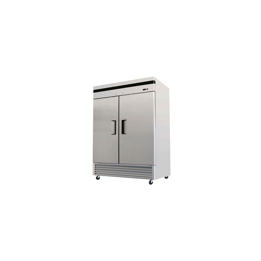 Réfrigérateur 2 portes pleines battantes 120/60/1 - 54" 