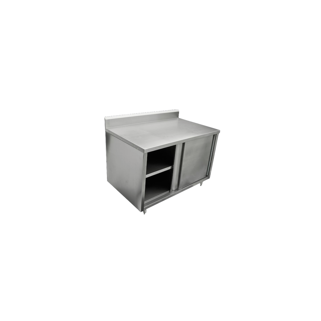 30" x 48" Storage Cabinet with Backsplash