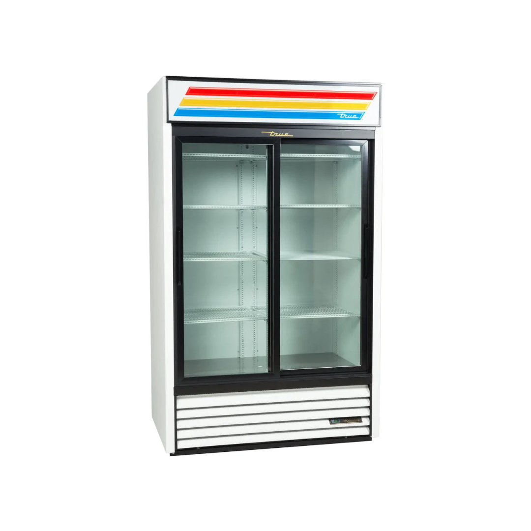 Double Sliding Glass Door Refrigerator - 47"
