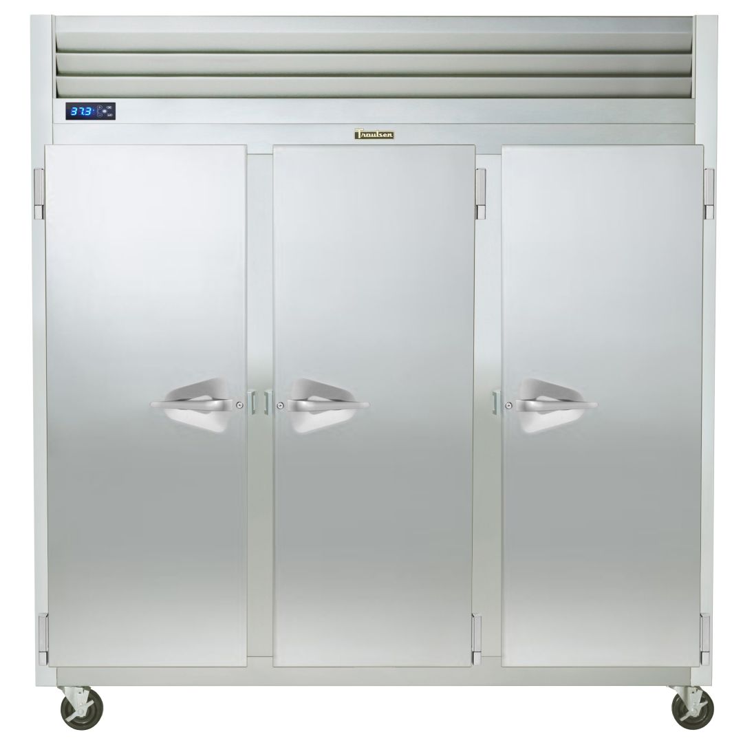 Réfrigérateur 3 portes pleines battantes - 76"