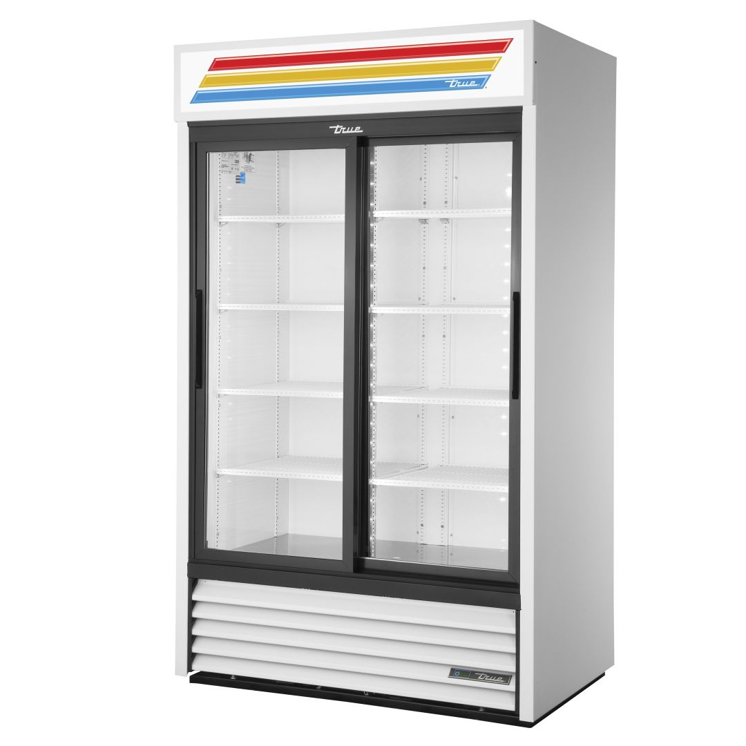 Réfrigérateur 2 portes vitrées coulissantes - 47"