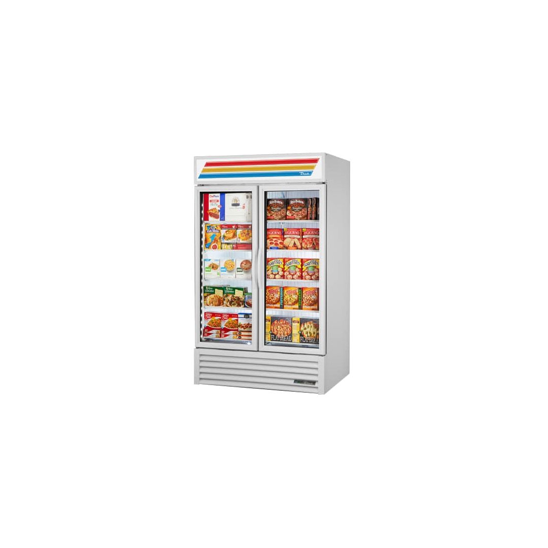 Réfrigérateur 2 portes vitrées battantes - 47"