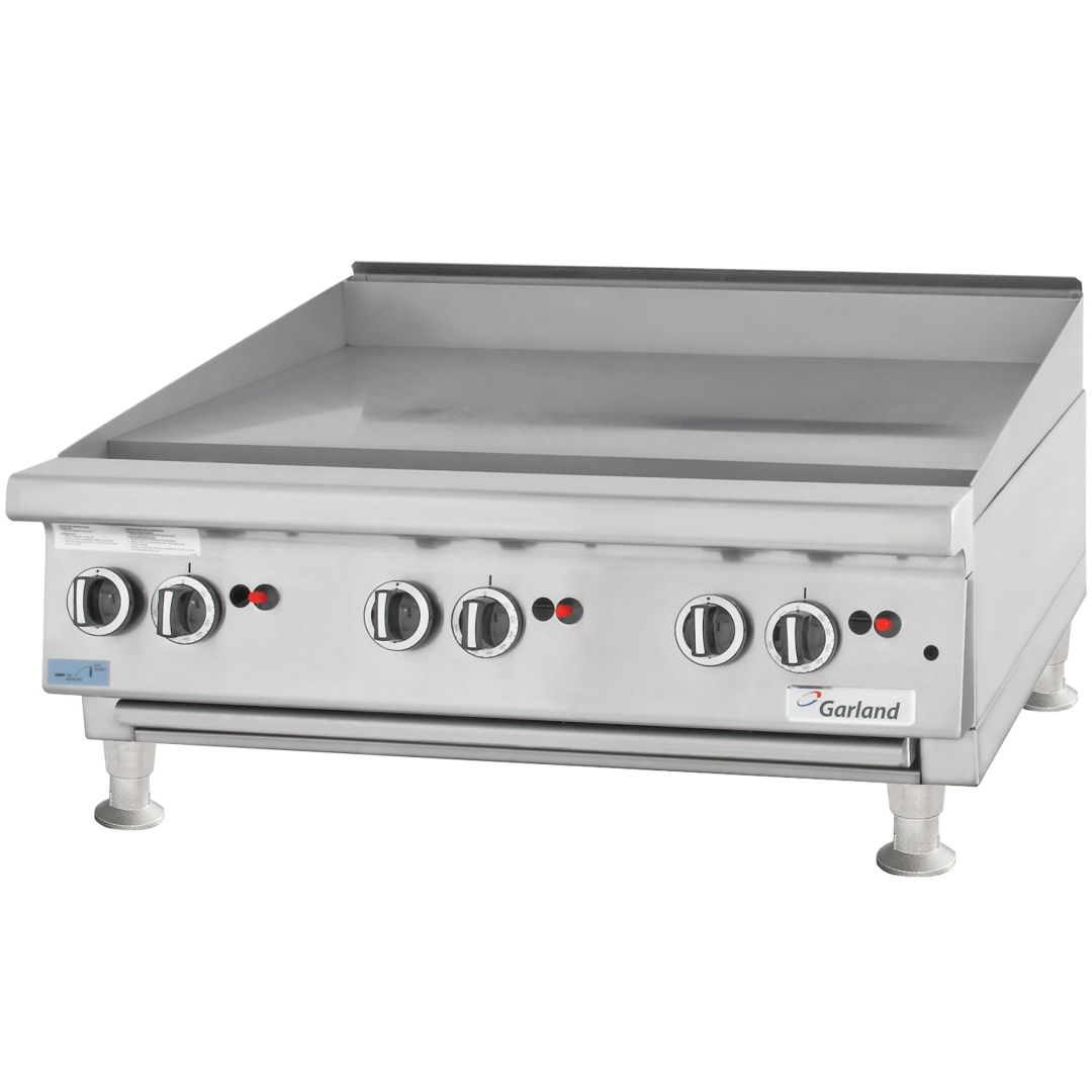 36" Griddle, Snap Action, Thermostatic, 4’’Deep Drawer - Natural Gas 