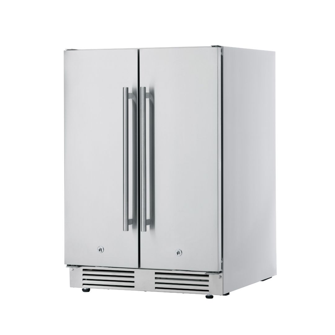 Outdoor Undercounter Refrigerator 24" - 2 Zones