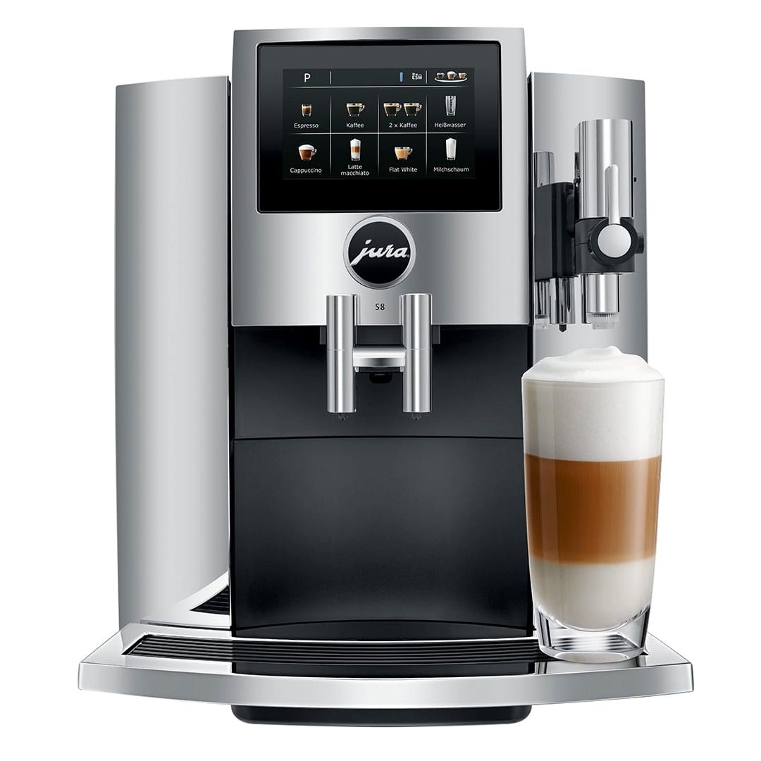 S8 Automatic Coffee Machine - Chrome