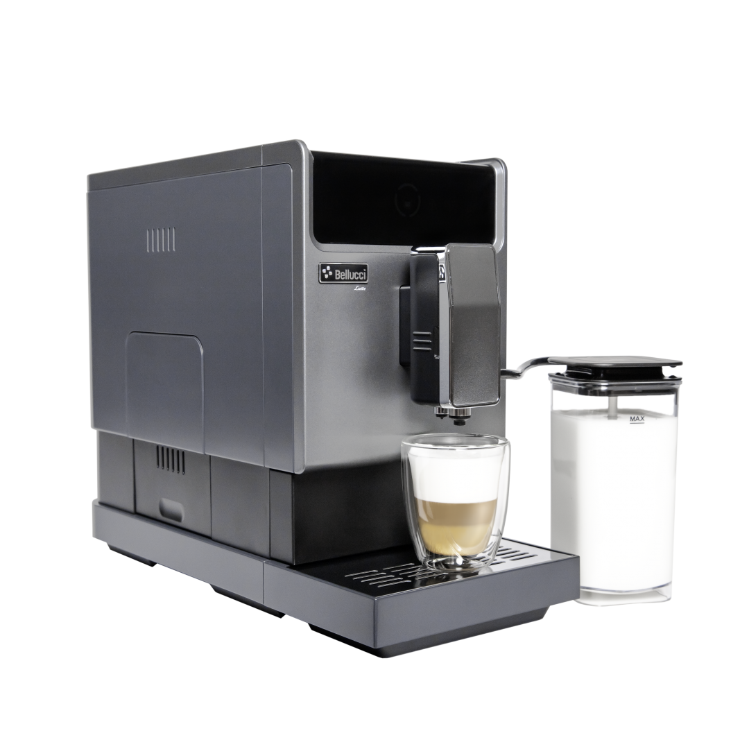 Machine à café automatique Slim Latte avec mousseur à lait et carafe