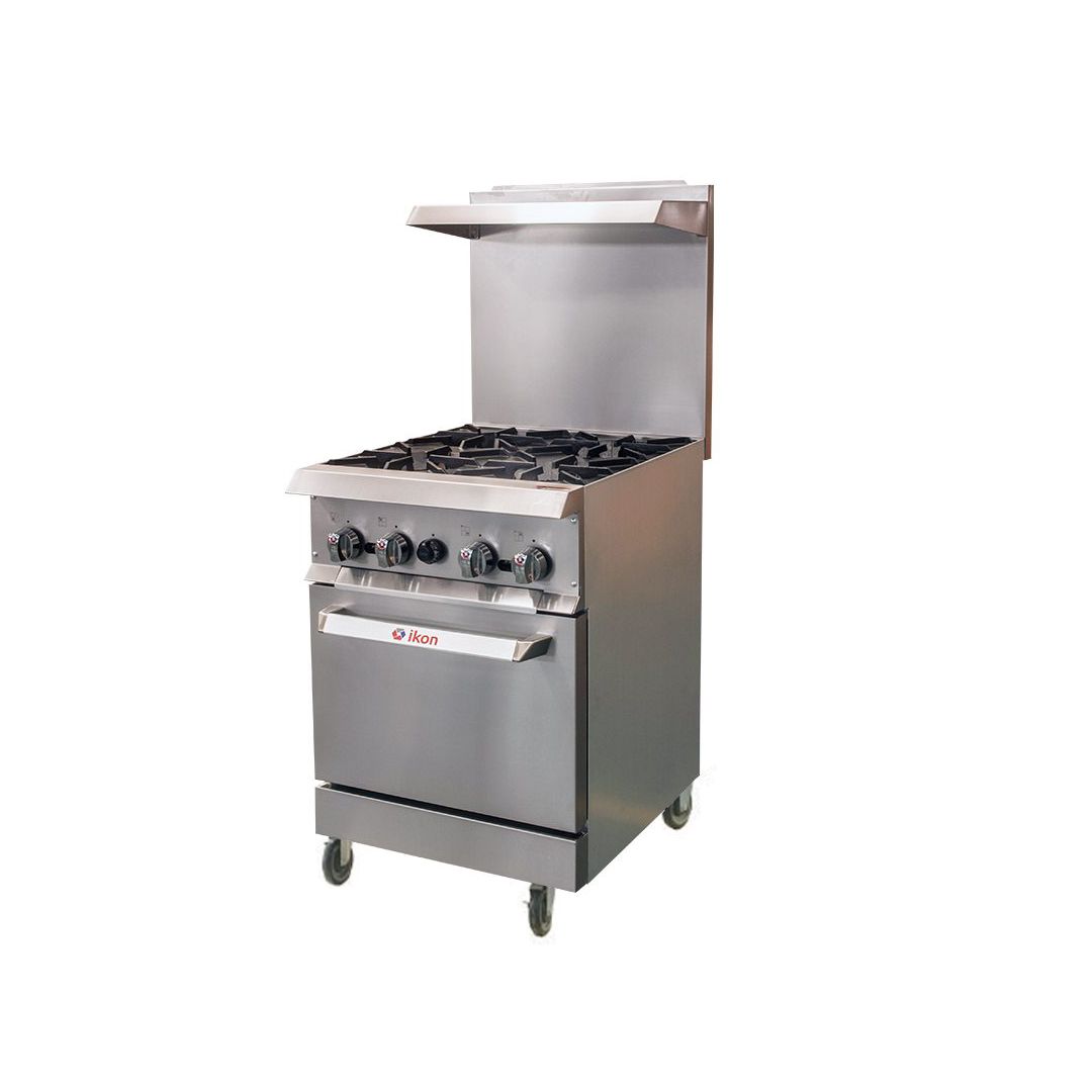 24" Range w/ 4 Burners and Oven - Natural Gas