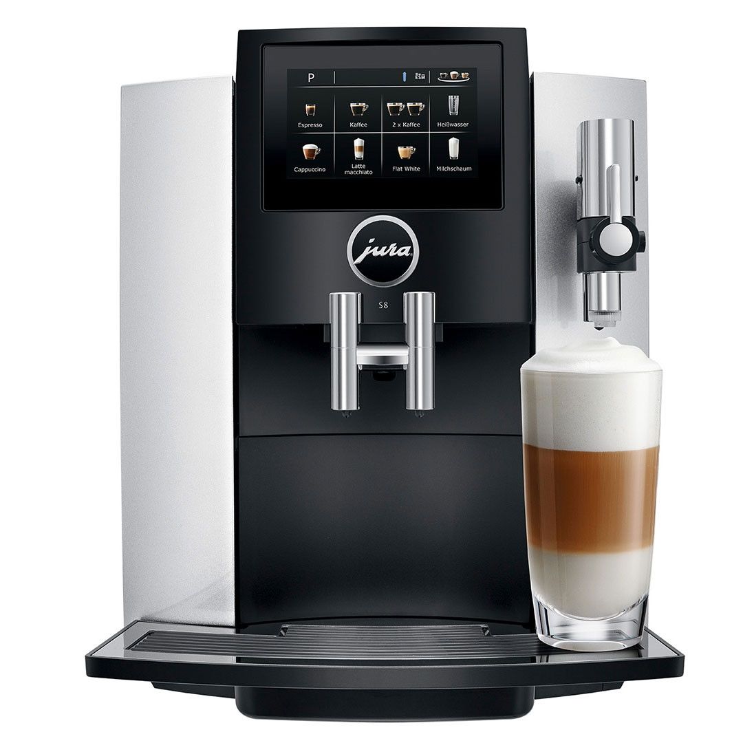 S8 Automatic Coffee Machine - Moonlight Silver