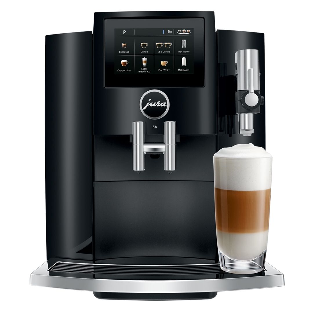 S8 Automatic Coffee Machine - Black