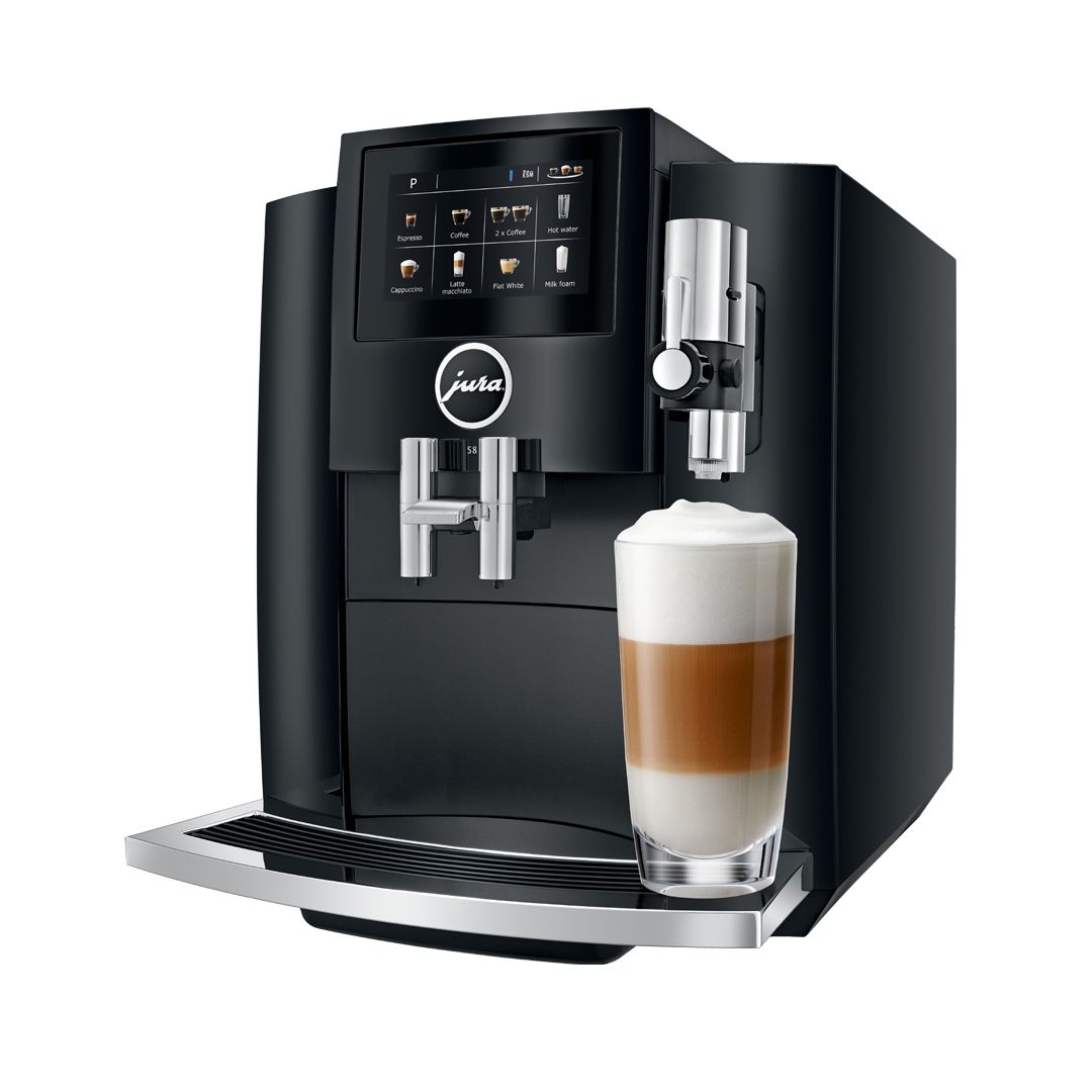 S8 Automatic Coffee Machine - Black