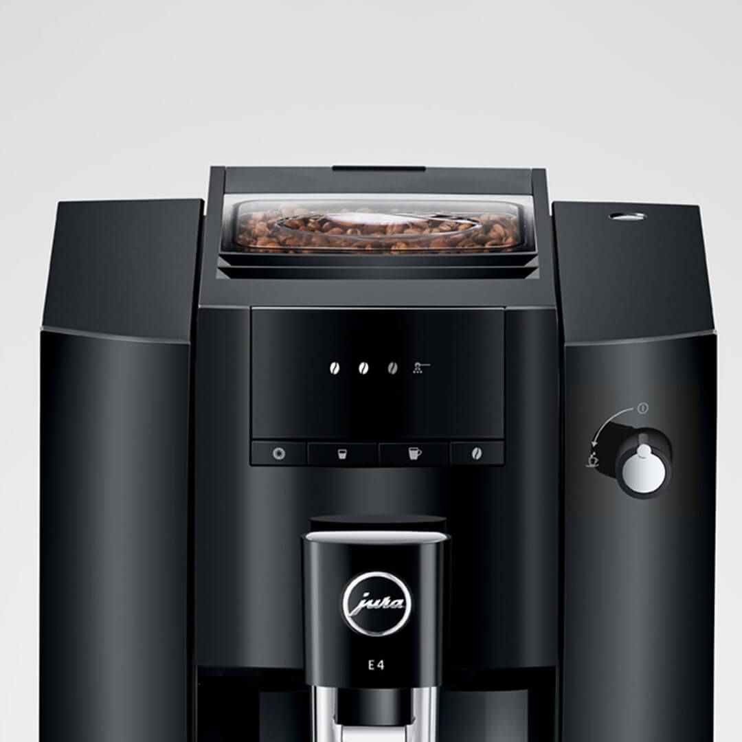 Impressa E4 Coffee Machine - Piano Black