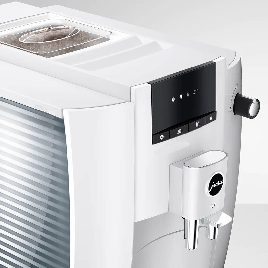 Machine à café Impressa E4 - Blanc piano