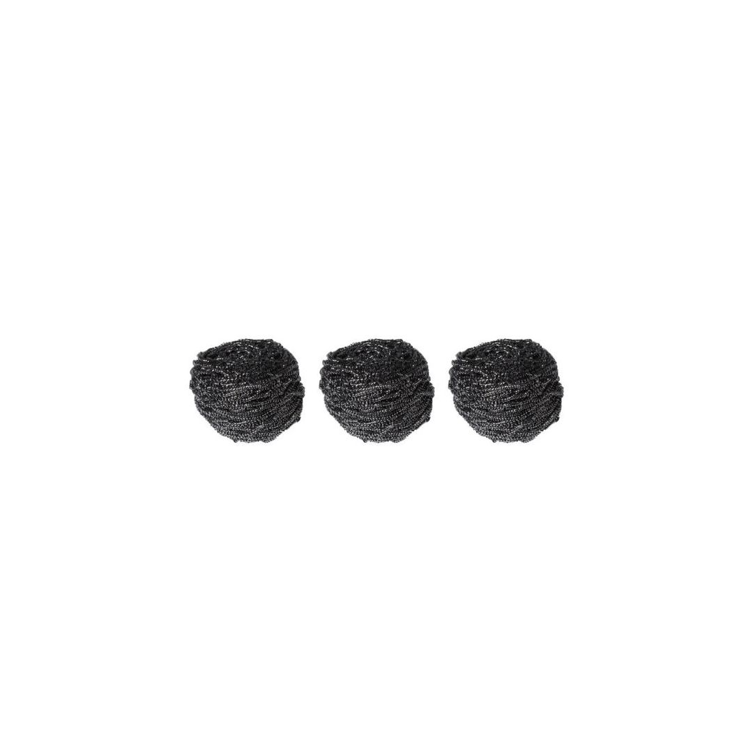 Set of 3 stainless steel cleaning balls ENO