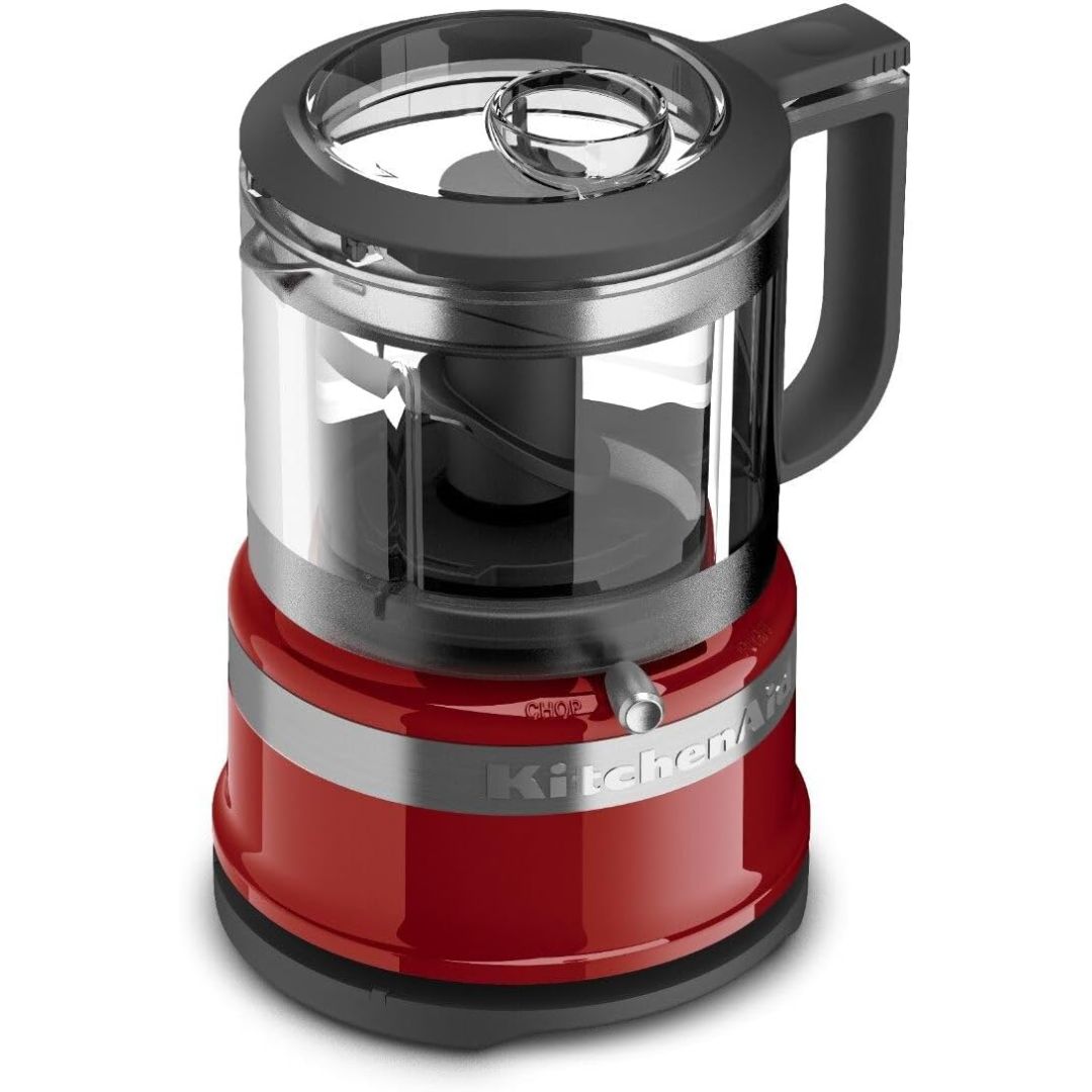 3.5-Cup Food Processor - Red
