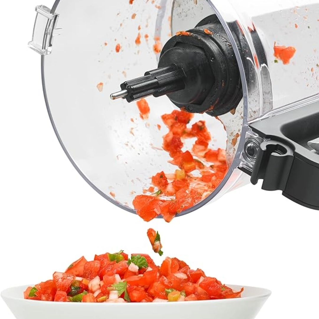 7-Cup Food Processor - Red 