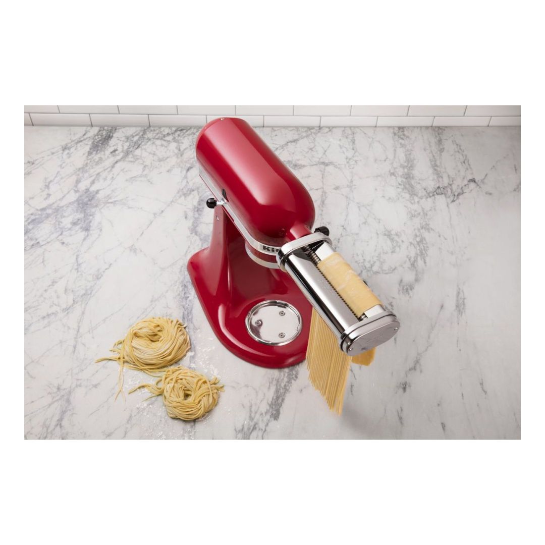 Three-Piece Pasta Roller and Cutter Set for Stand Mixer