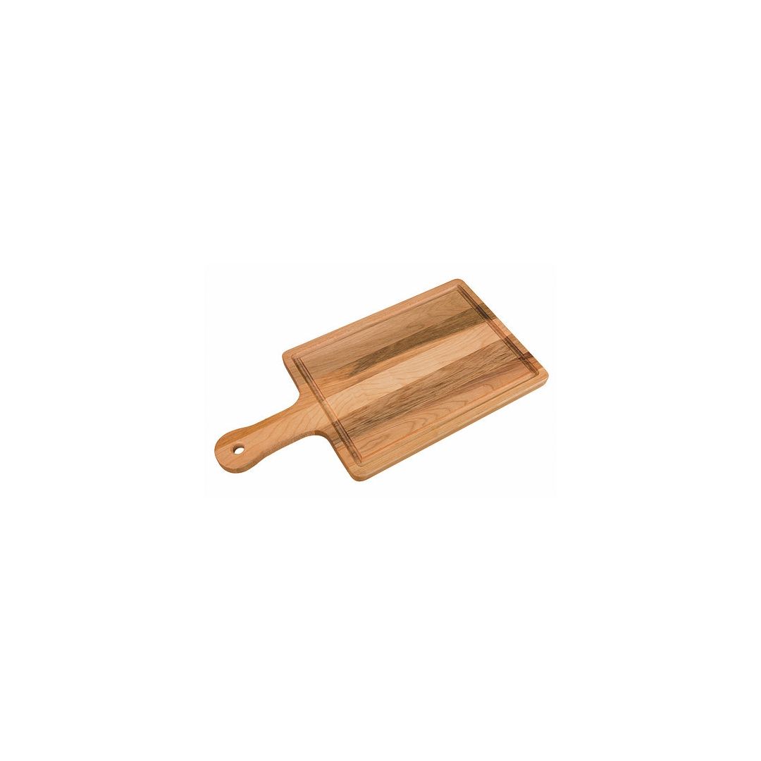 Planche en bois d'érable avec poignée 20" x 10"