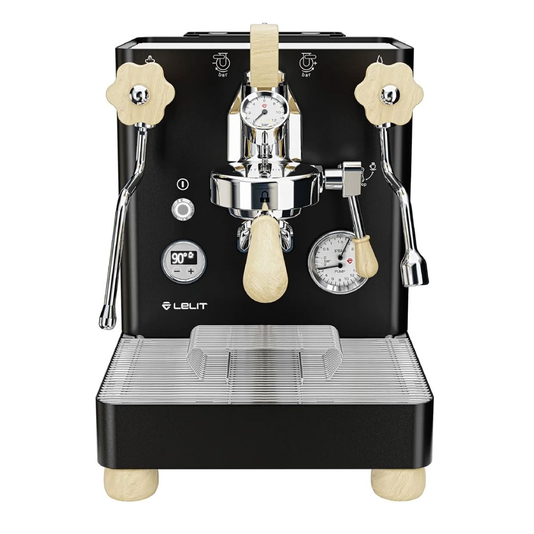 Machine à café manuelle Bianca - Noir